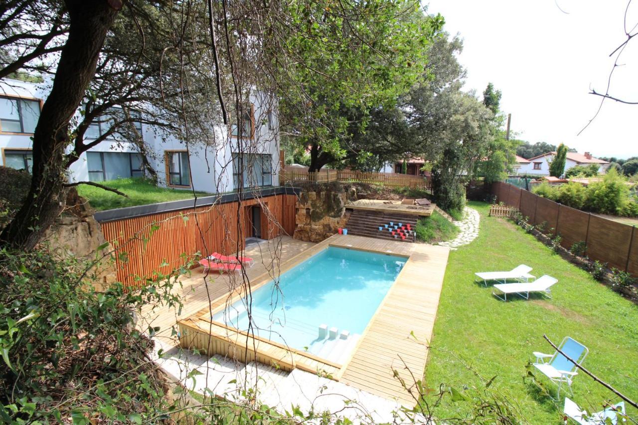 Apartamento 2 dormitorios con piscina y jardín Somo Exterior foto