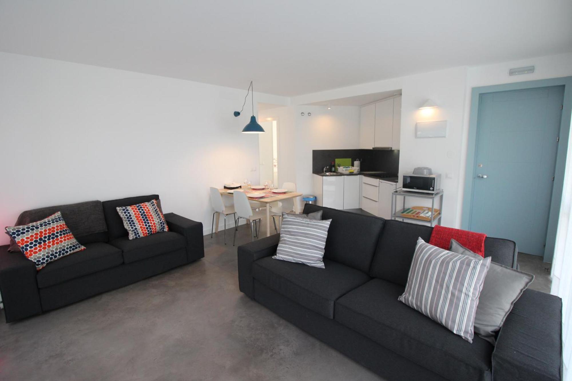 Apartamento 2 dormitorios con piscina y jardín Somo Exterior foto